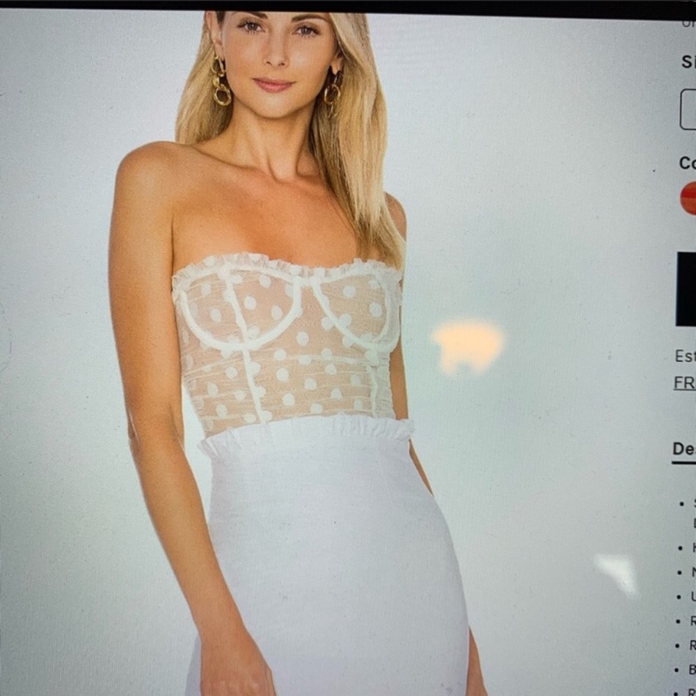 MAJORELLE WYN BODYSUIT - New Without Tags! SIZE S